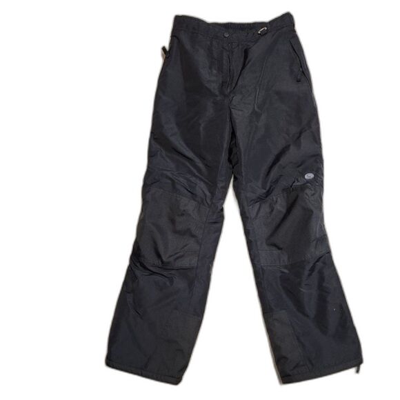 Slalom Black Lined Ski Pants Size L - Picture 1 of 8